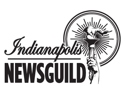 Indianapolis NewsGuild logo art design illustration indianapolis indy logo vector