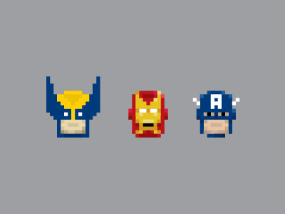 Avengers avengers comics heroes illustration pixel vector