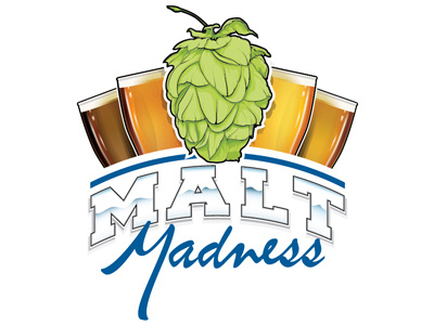 Malt Madness art beer design icon illustration indiana logo vector