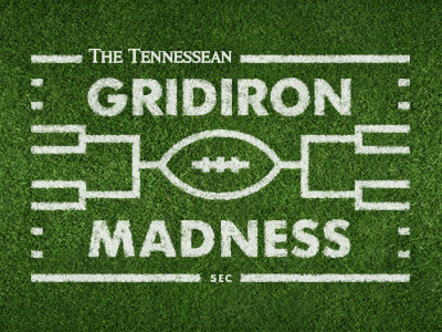 Gridiron Madness art design football illustration logo vector