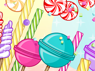 Candy Coded candy colorful illustrator