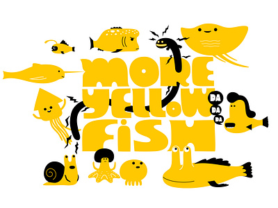 more yellow fish