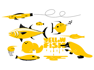 yellow fish for fun