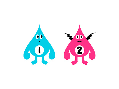 1 and 2 alien cartoon character design idokungfoo logo monster oxley silhouette simonox