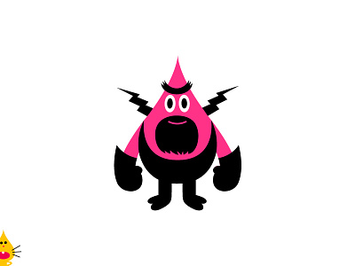thank crunchy alien cartoon character design idokungfoo logo monster oxley silhouette simonox