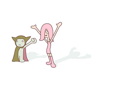 Blind date cartoon character costume dancing design girl humor idokungfoo logo mascots oxley simonox
