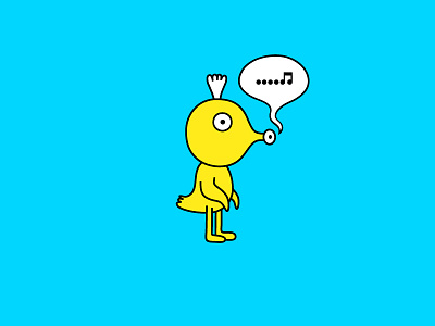 Name That Tune bird cartoon character design idokungfoo mascots music simonox