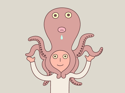 Octopet animal character design idokungfoo mascot octopus pet simonox