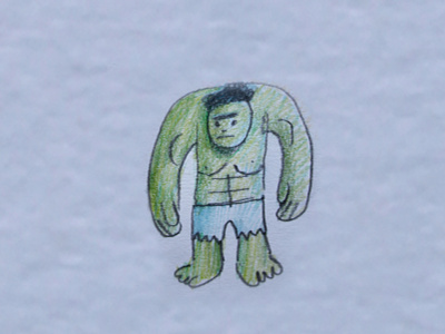 happy to help cartoon character colour design dribbble fantasy green hulk illustration mascot muscle strong