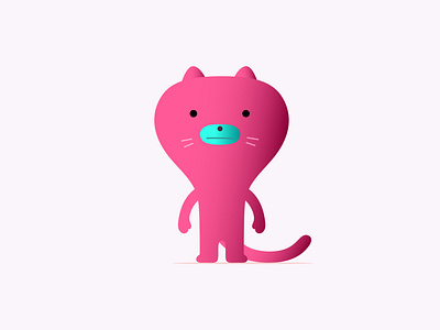 just cat animal branding cartoon cat character colour design dribbble fantasy illustration mascot pets