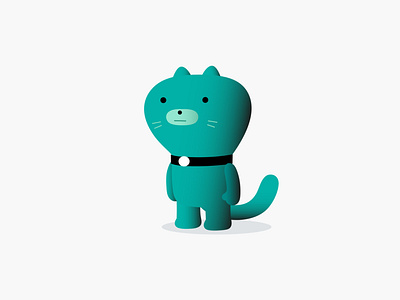 robot animal cartoon cat character design dribbble fantasy idokungfoo illustration mascot pets robot vector