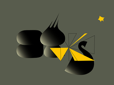 focus on forever abstract branding design dribbble fantasy illustration pattern shapes star