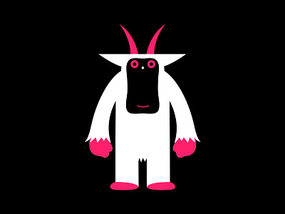 Goat animal cartoon character design goat idokungfoo illustration mascot simon oxley