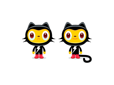 Feelin Feline animal cartoon cat costume creature design illustration mascot simon oxley