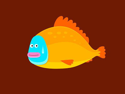 Sweaty Fish animals cartoon fish graphic humour illustration nature sea simon oxley