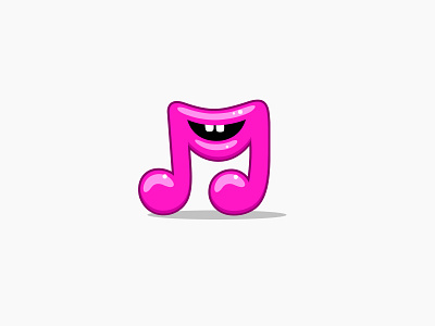 Laughing Music character design emoji graphic design illustration mascot mojemo simon oxley typography