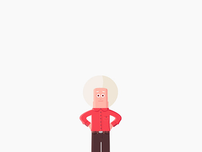 Very small person character design emoji graphic design illustration mascot mojemo simon oxley typography