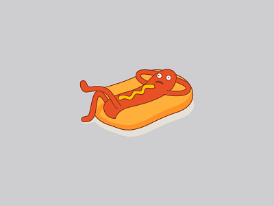 Day Off Dog character design emoji graphic design illustration mascot mojemo simon oxley typography