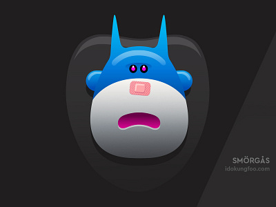 NAZA animal blue character colour design dribbble graphics illustration mascot mask monster