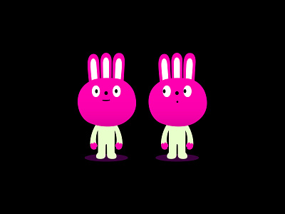 Bubblefuns animal character colour cute design dribbble fantasy illustration mascot rabbit vector