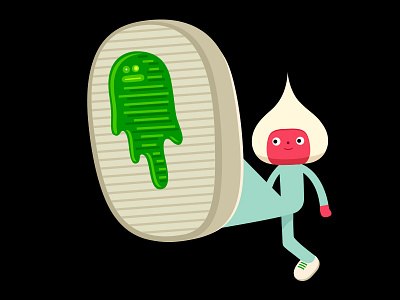 new adventure character colour cute design dribbble fantasy illustration mascot snot splat vector