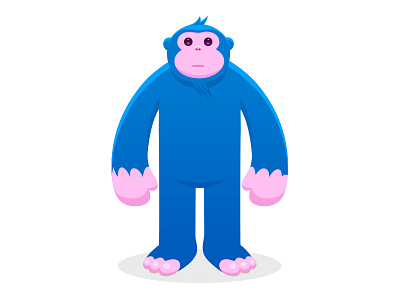 BC animal ape character design dribbble fantasy illustration mascot monkey vector
