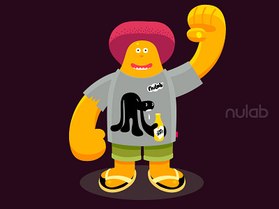 Mic’s Up asia character colour design dribbble illustration japan logo mascot nulab people tech