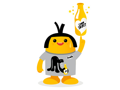 J Pops business character design dribbble illustration japan logo mascot tech tshirt vector
