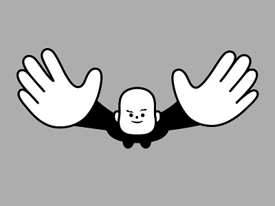 Hello Drone birdseye character design dribbble hands illustration mascot people vector