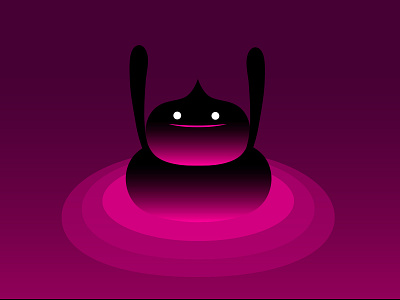 Purple puddle god