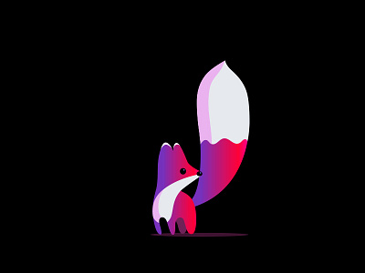 Wild Lifes animal cartoon character dribbble fox idokungfoo illustration mascot nature tail vector