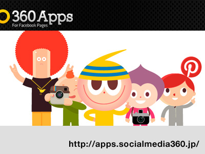 360 Apps for Facebook by TAM TAM Osaka, Japan cartoon character istockphoto japan mascot osaka oxley simonox tam upload