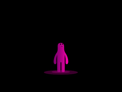 Dark Room cartoon character colour darkness design dribbble fantasy humanoid idokungfoo illustration mascot vector