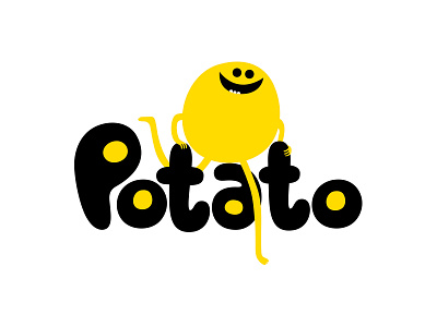 Potato - Solanum tuberosum branding cartoon character colour design dribbble fantasy illustration logo mascot potato vector vegetables veggies