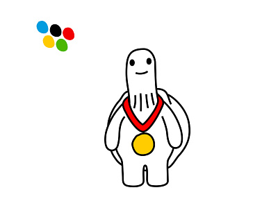 No Sweat animal branding cartoon character colour design dribbble gold medal illustration logo mascot medal olympics sports tortoise