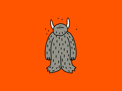 Honky Tonk animal branding cartoon character colour design dribbble fantasy illustration mascot monster vector yeti