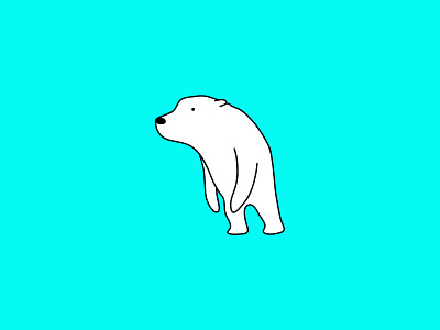 Cave Dweller animal bear cartoon character colour design dribbble fur illustration mascot polar bear wildlife