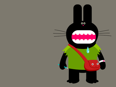 Dribbbler animal cartoon character dribbble gitune istockphoto mascot oxley rabbit simonox staring upload