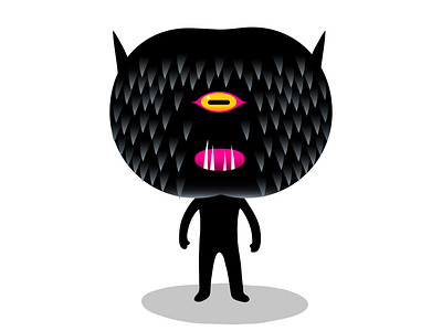 sorry I am late, the traffic was diabolical alien animal cartoon character colour design dribbble fantasy illustration mascot monster teeth