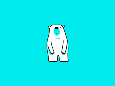 animal study animal cartoon character colour design dribbble illustration mascot polar bear