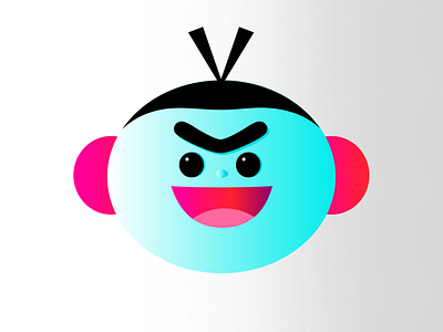electric noodles asian branding cartoon character child colour design dribbble electric excited face fantasy graphic design illustration kid mascot mascotlogo