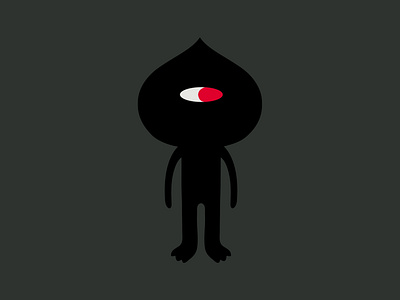 facial recognition alien branding cartoon character design dribbble fantasy fun happy illustration mascot monster silence solitude