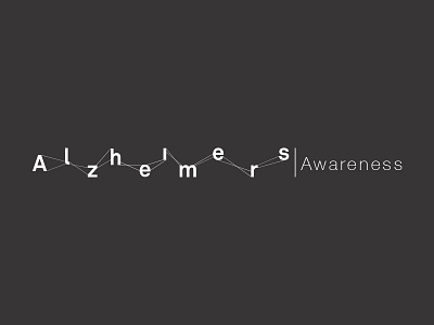 Alzheimer's Awareness Project branding design identity logo typography