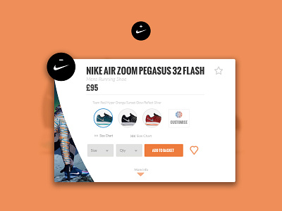 Nike e-commerce close up