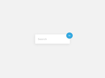 Daily UI 022 - Search circle daily day22 go minimal search