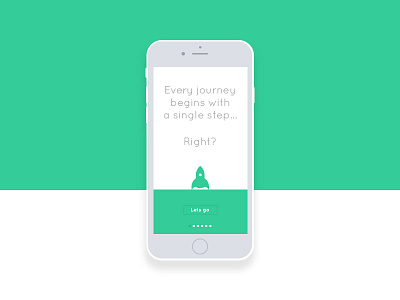 Onboarding boarding dailyui day23 on onboard ship simple