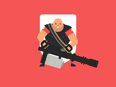 Day 12 - Heavy army bald chain challenge class daily fat game gun heavy soldier team fortress