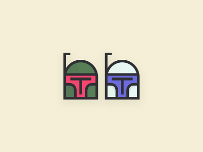 Day 25 - Hunting 2d bounty challenge daily film flat helmet hunter hunting icon space star wars