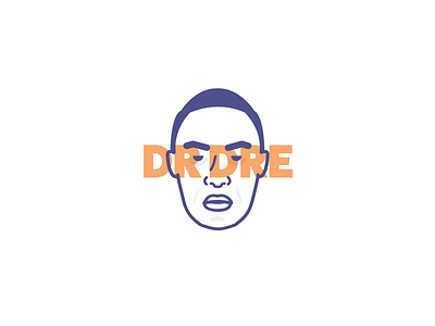 Dr Dre artist avatar collection dr dre icon illustration legend profile rap rapper vector