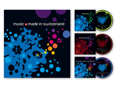 music made in switzerland branding design illustration